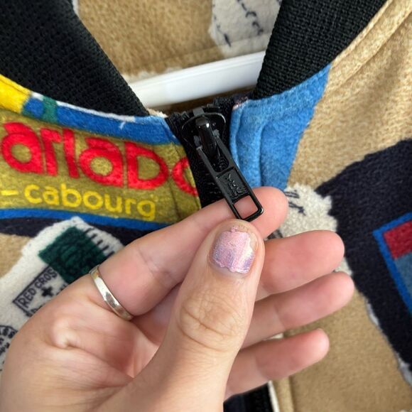 Colorful Graphic Bomber Jacket vintage TAIL golf graphics - Picture 3 of 6